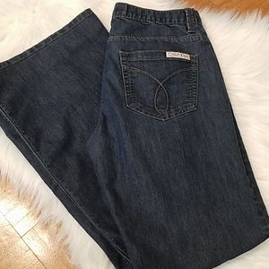 Calvin klein wide leg jeans